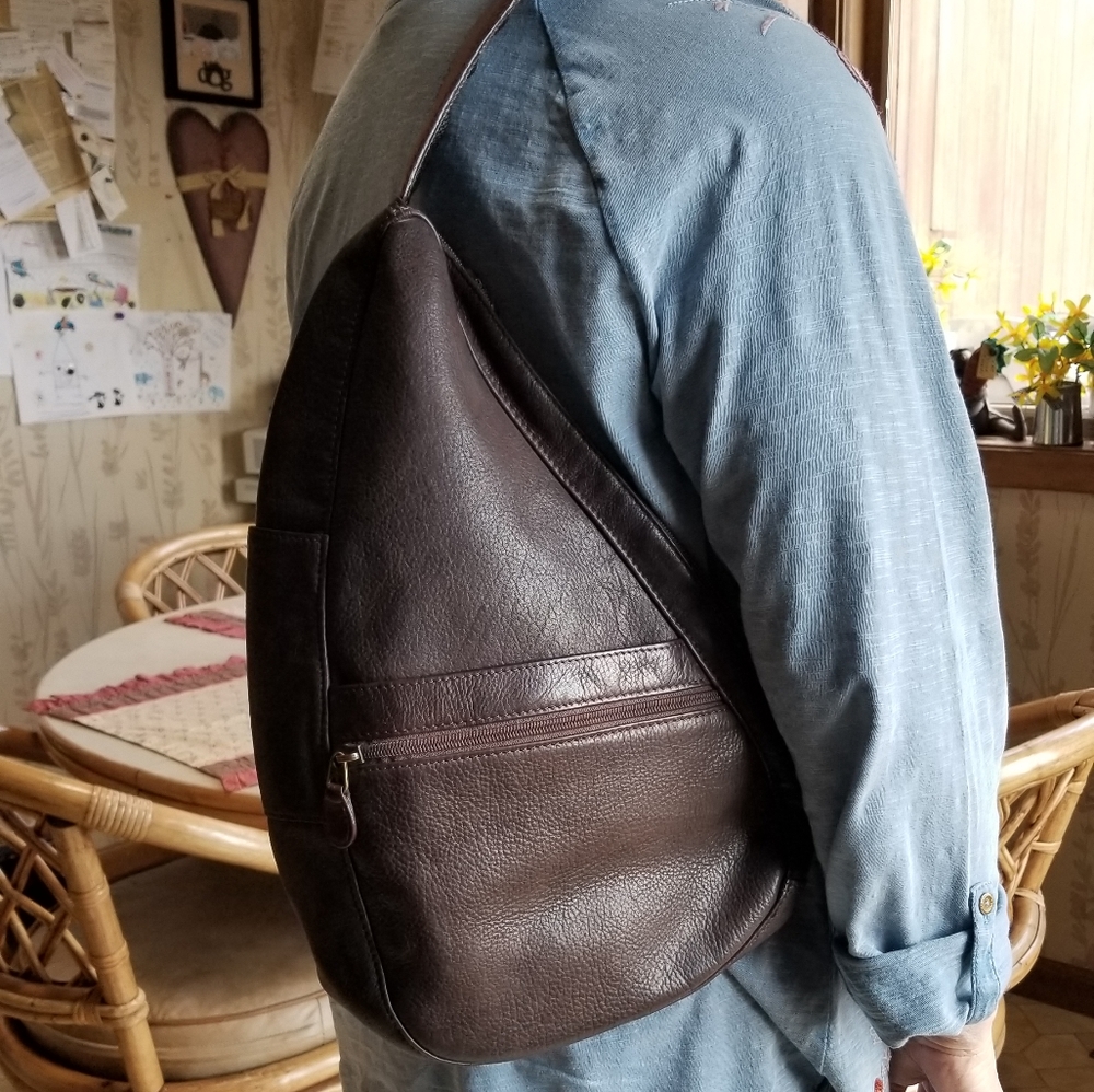 LL Bean Ameribag Sling Shoulder Traveler Bag